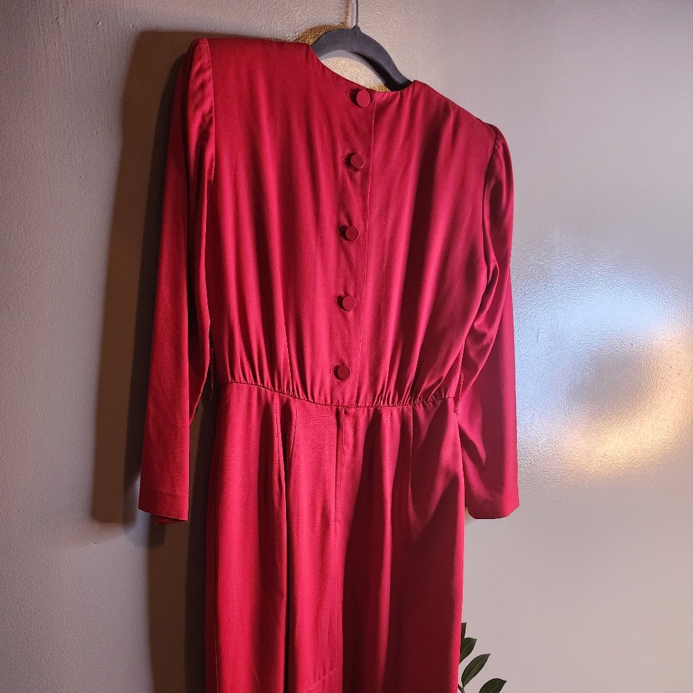 Red Vintage Dress
